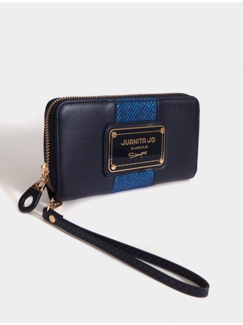 Billetera hand pocket azul