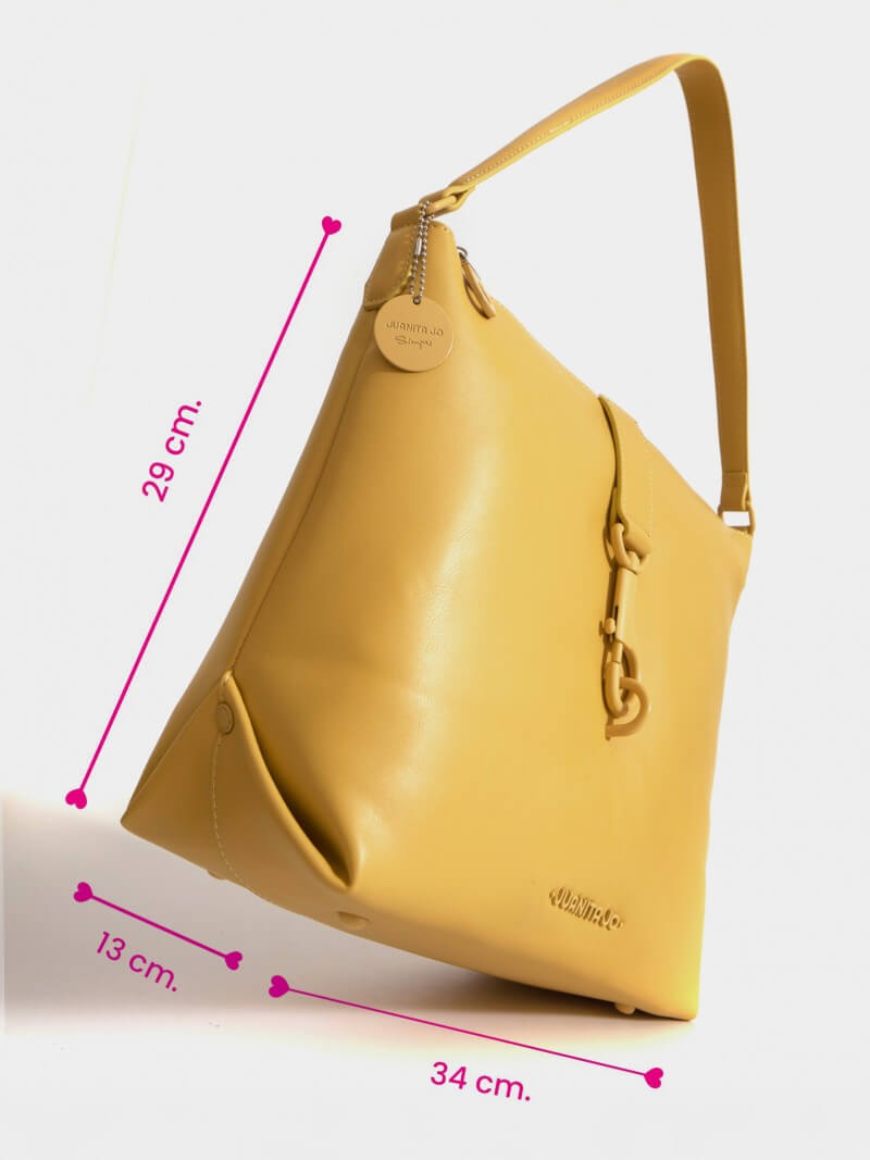 Cartera amarilla Ferrara