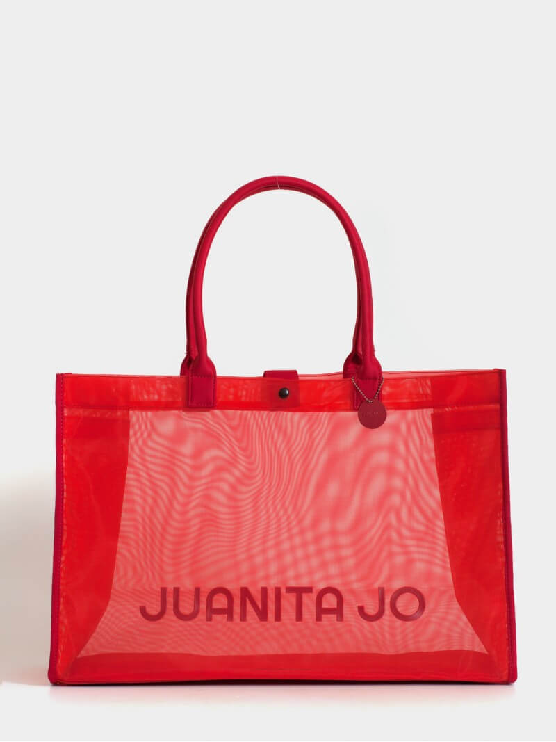 Bolso de playa blanco Nissi