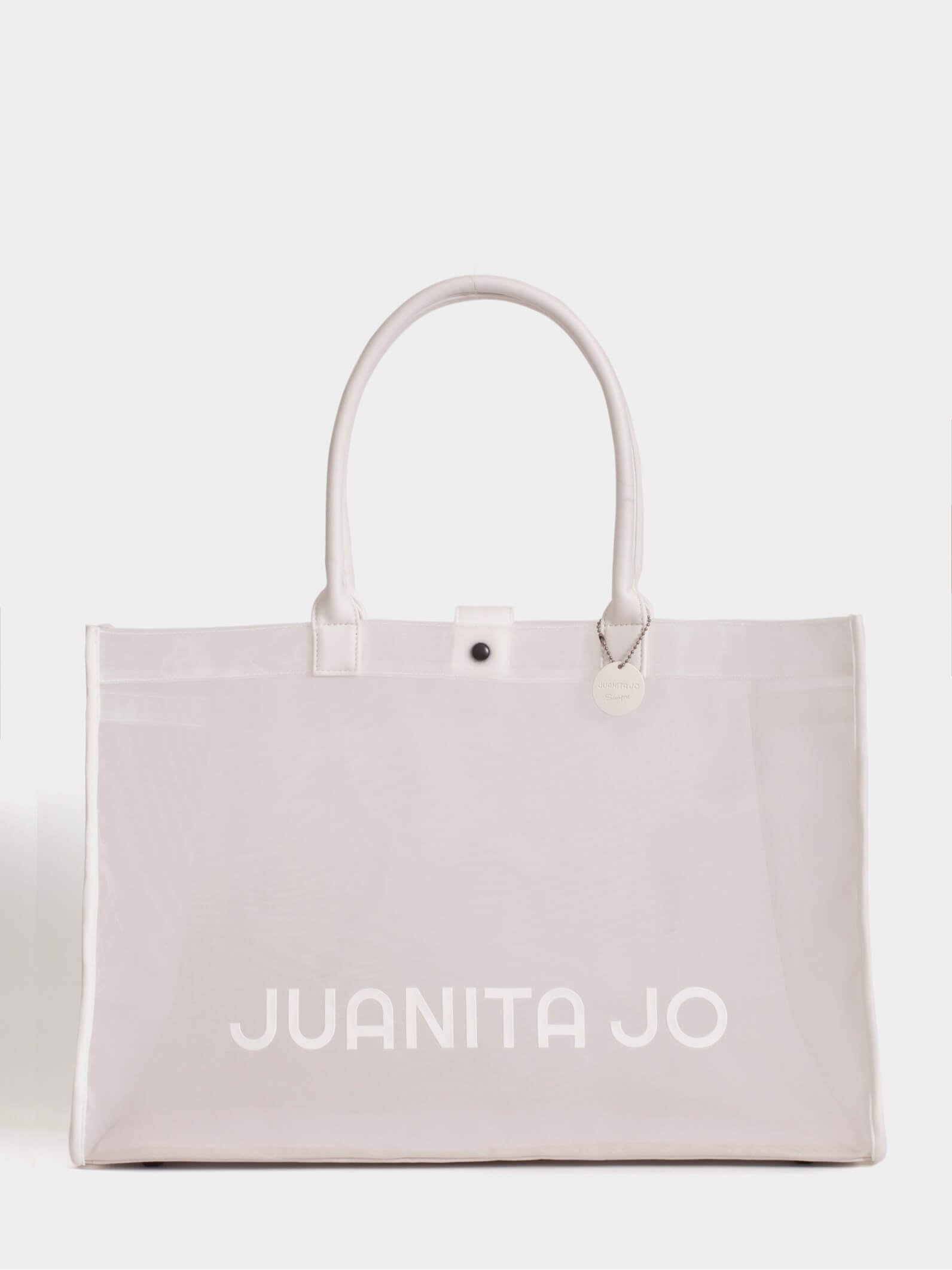 Bolso de playa blanco Nissi