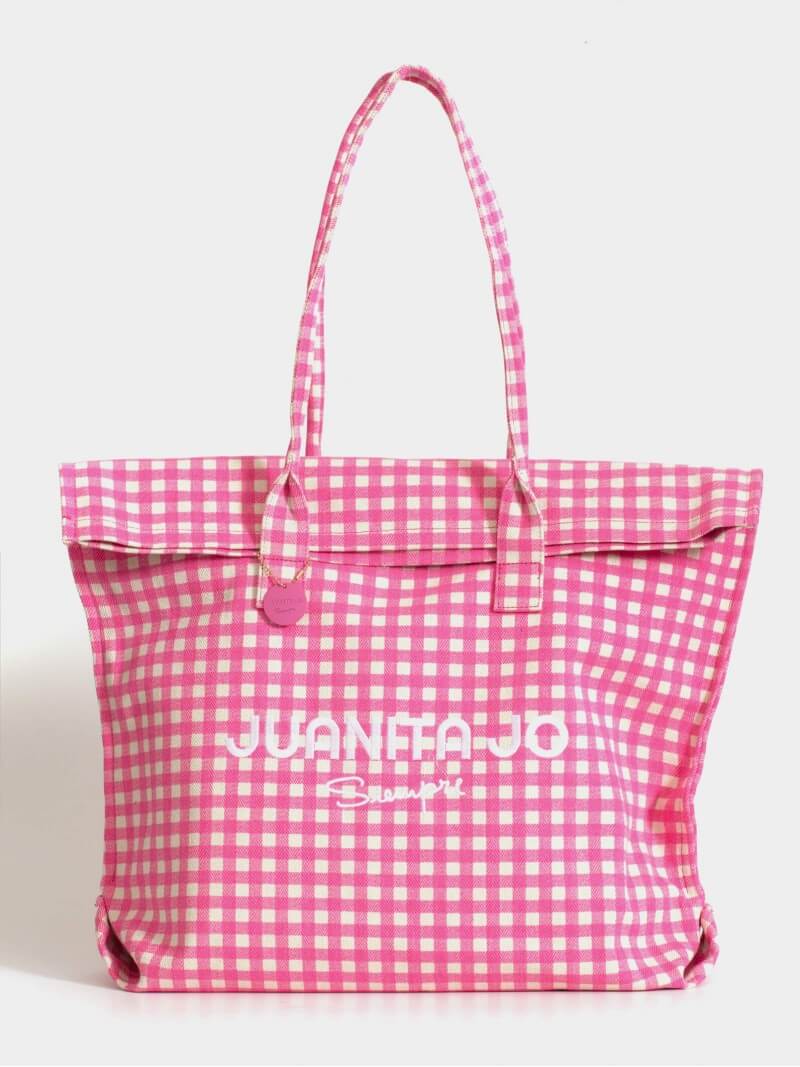 Bolso de playa grande amarillo Amalfi