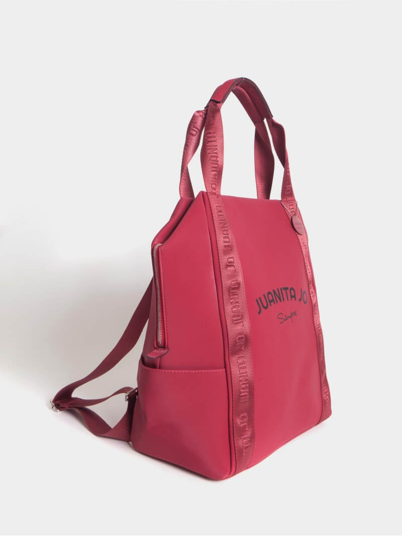 Mochila y Cartera Roja 2 en 1 Fio