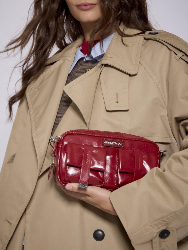 Cartera Bandolera Roja Roxie